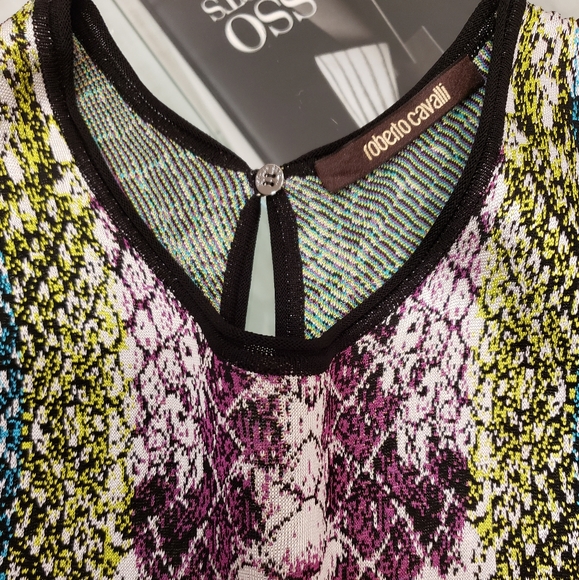 FLASH SALE-NWOT - Roberto Cavalli snake print knit dress. - Picture 3 of 13